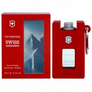 swiss army UNLIMITED 75 ml EDT hombre RECARGABLE